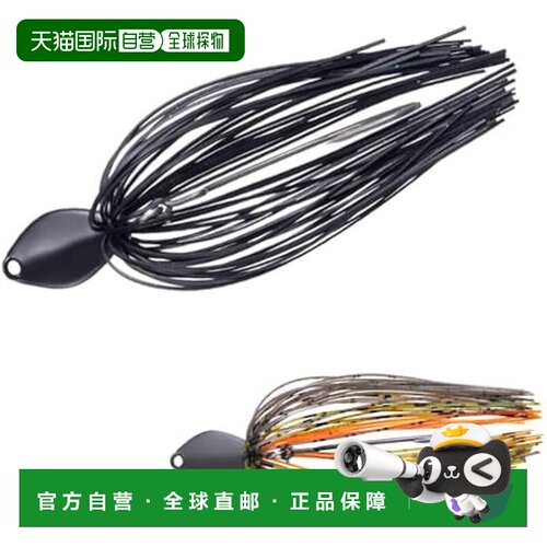 【日本直邮】达亿瓦STEEZ Flex Jig 14g 黑色分节铁板鱼饵料鱼钩