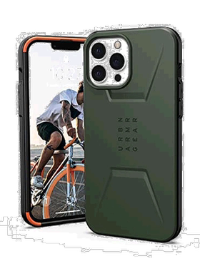 【日本直邮】URBAN ARMOR GEAR iPhone13 Pro Max用减震手机壳 橄