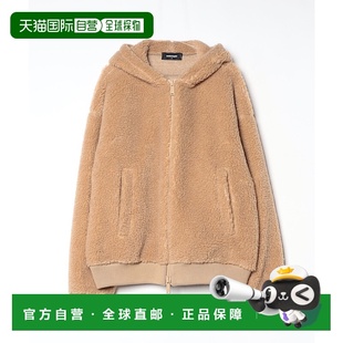 宽松剪裁拉链连帽卫衣 情侣款 S79HG001 日本直邮DSQUARED2 1h可退