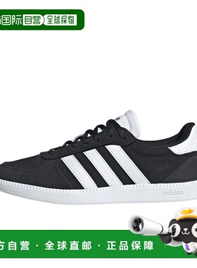 日本直邮adidas-adidas breaknet光滑IH5466女性运动鞋：黑色adid