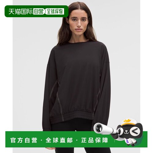 日本直邮lululemon 女款大版Define毛衣 连帽衫卫衣 休闲款