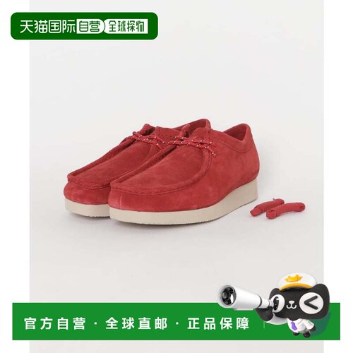 日本直邮URBAN RESEARCH Clarks Wallabee Lite 红色休闲鞋