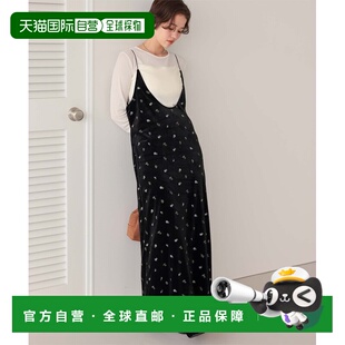 落地感设计 日本直邮titivate 丝绒吊带连衣裙 2way AGXN229 女装