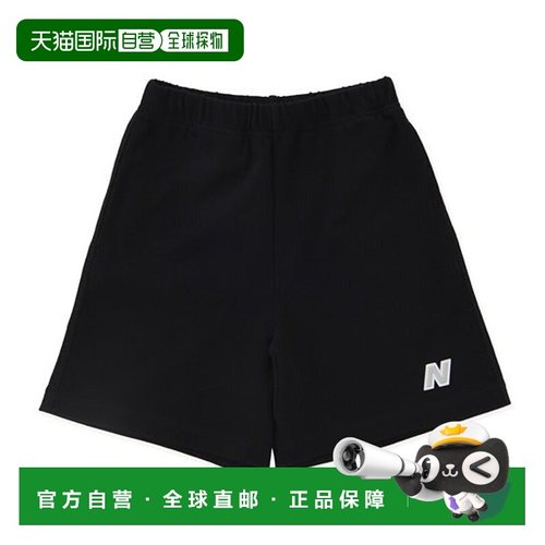 日本直邮 New Balance 重型短裤训练服 运动短裤 ABS35048 黑色