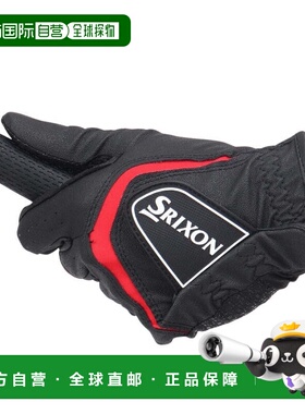日本直邮SRIXON 男士手套 GGG-S032 黑色