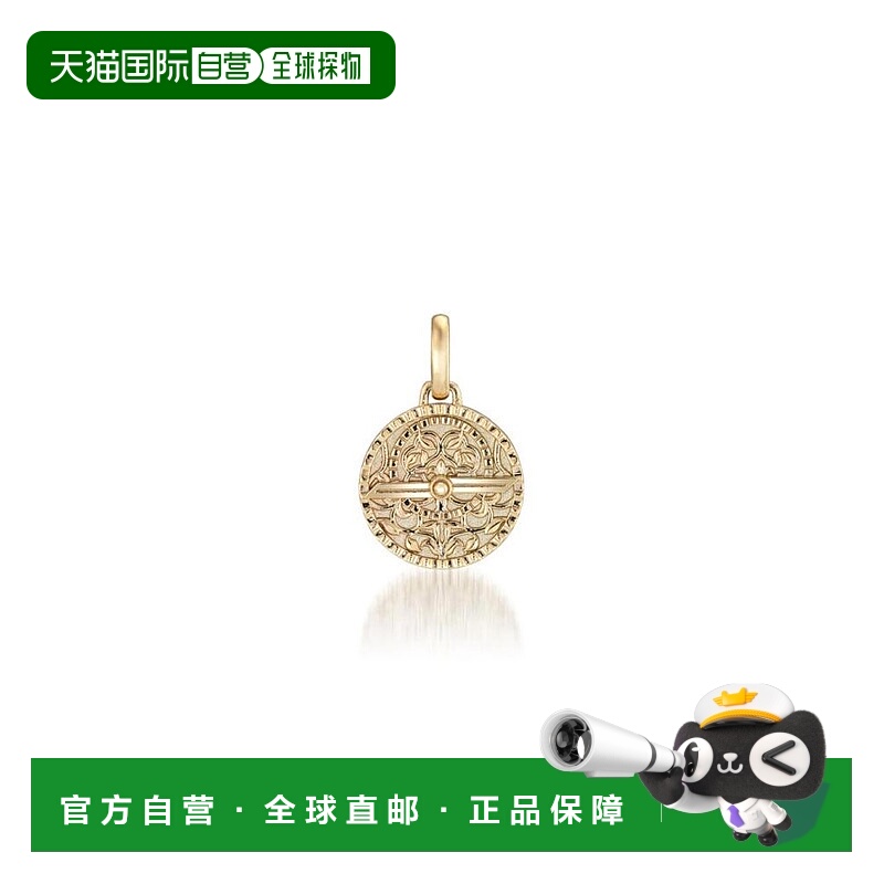 日本直邮日潮 Star JewelryK10 星盘硬币吊坠番号:2JC0105黄金