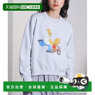 1h可退 日本直邮The Simpsons 女士 短款卫衣 202261012007