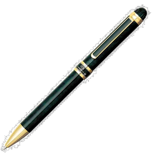 【日本直邮】白金PLATINUM多功能笔 圆珠笔＋自动铅笔功能 绿色大