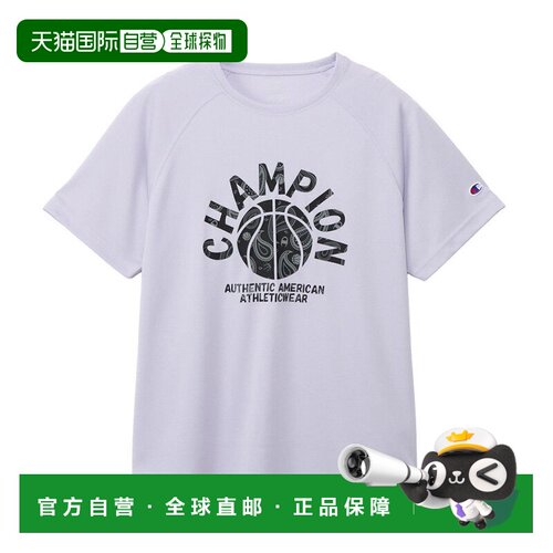 日本直邮Champion 冠军女士篮球短袖T恤 CW-EB331 210