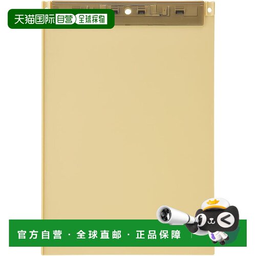 【日本直邮】LIHIT LAB. Mutual A4薄型挂孔板夹 A2067-5