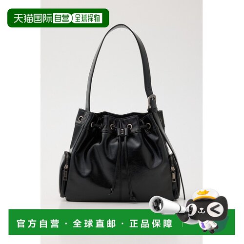 日本直邮LAGUA GEM 女士 抽绳仿皮单肩包 510JAD5【付后1h可退】