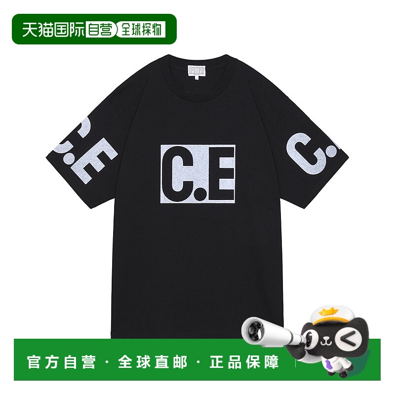 1h可退 日本直邮C.E 男士图案印花圆领T恤 CES25T14