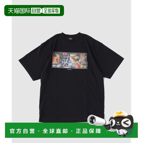 日本直邮417 EDIFICE 男士 复古风Pablo Picasso联名T恤 26071313