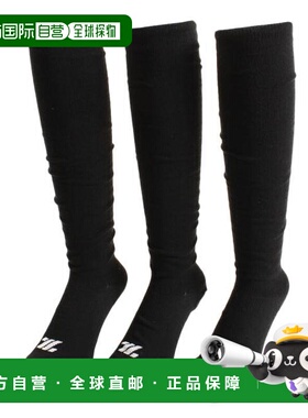 日本直邮ZETT 三色男袜套装 尺码26 - 29cm [BK03CO1900] 黑色