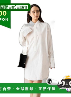 日本直邮LOEWE 衬衫连衣裙 白色 女士 LOEWE S359Y0999 2090
