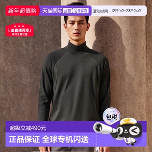 日本直邮C3fit Goldwin 男士羊毛高领长袖 户外服饰 上衣 内衣 运