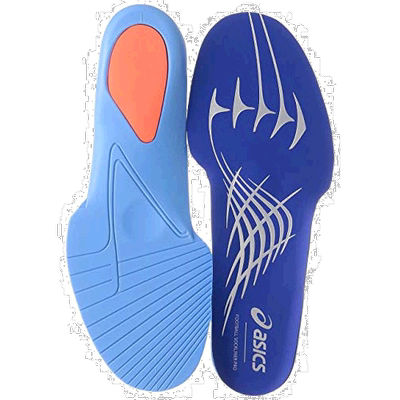 【日本直邮】ASICS 鞋垫/足球FOOTBALL SOCKLINER PRO 蓝/银 M