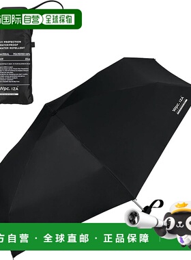 【日本直邮】WPC IZA 男士遮光折叠伞 黑色 晴雨兼用 ZA020-001-1