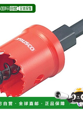 【日本直邮】TRUSCO中山TSL金属板木材适用开孔钻头15mm红色