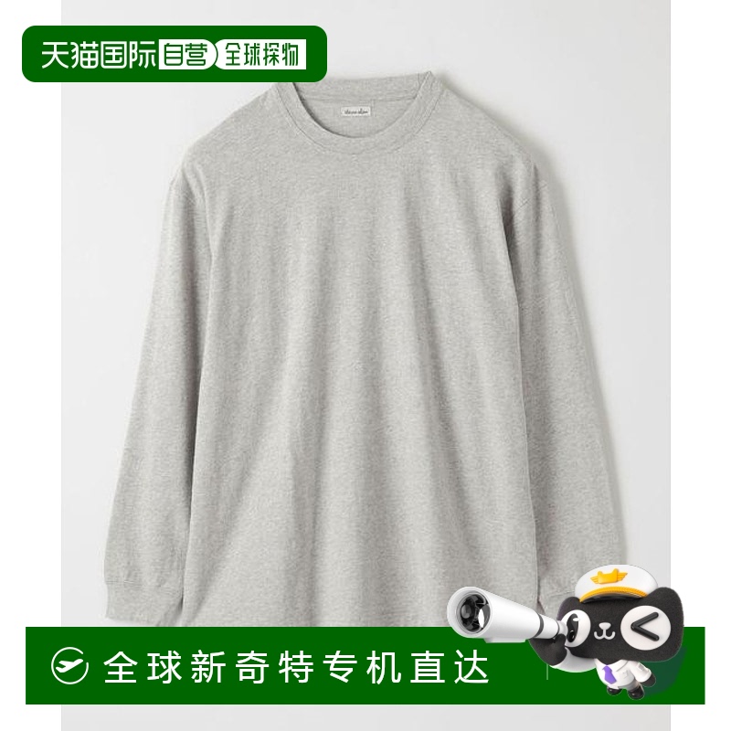 1h可退 日本直邮Steven Alan  C/R 88/12 圆领 长袖 T恤 LOOSE
