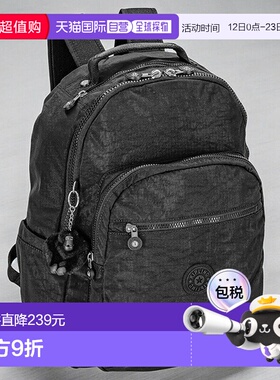 日本直邮Kipling 女士背包 KI5210P39黑色旅行奢华时尚女士可爱