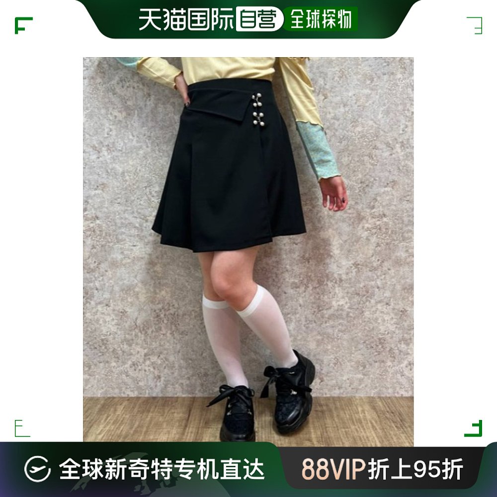 日本直邮axes femme POETIQUE女士短裙搭内裤裙 CI271X15P