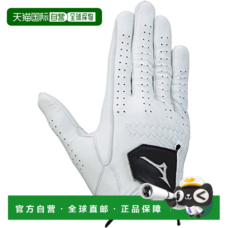 【日本直邮】Mizuno美津浓 高尔夫手套 羊皮0.8右手 白色24cm5MJM