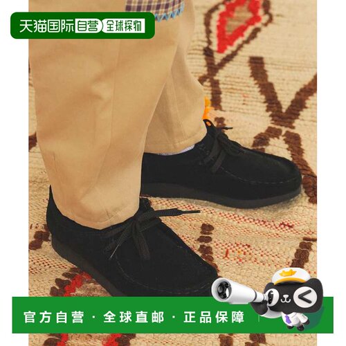 1h可退 日本直邮Clarks 男童 Wallabee 休闲皮靴（16.5～22cm）