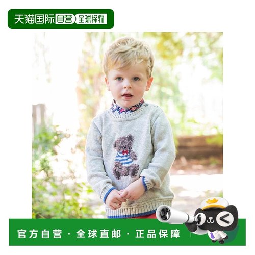 日本直邮日潮 sense of wonder 有机棉Tam Teddy Bear毛衣1253230