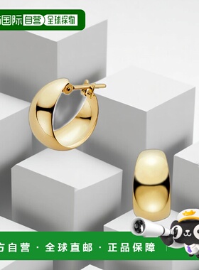 日本直邮Vendome Aoyama新款18k金小巧金豆耳钉百搭经典A精致耳环