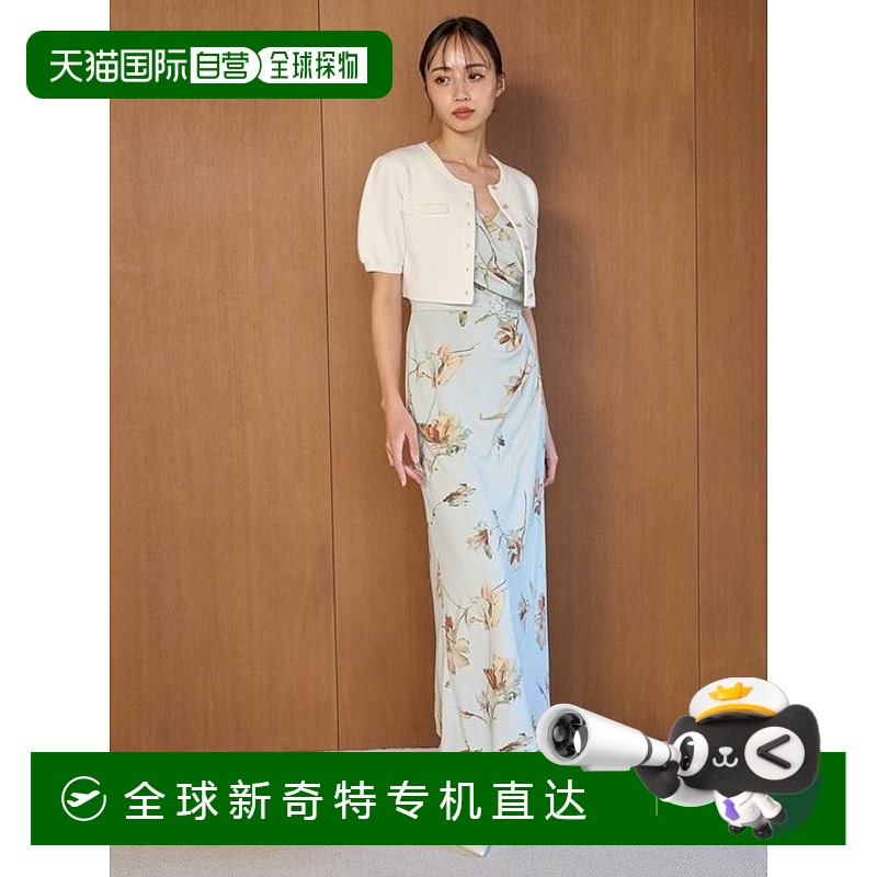 1h可退 日本直邮SNIDEL彩绘花卉连衣裙日系甜美穿搭裙子时尚设计