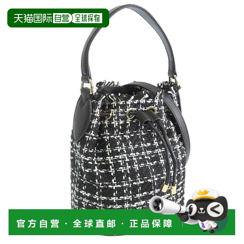 日本直邮FURLA 女士两用单肩包 黑色多色 CLIO DRAWSTRING MINI W