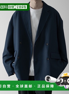 1h可退 日本直邮RUUBON 男女同款优雅飘带双排扣夹克 RUBjk973