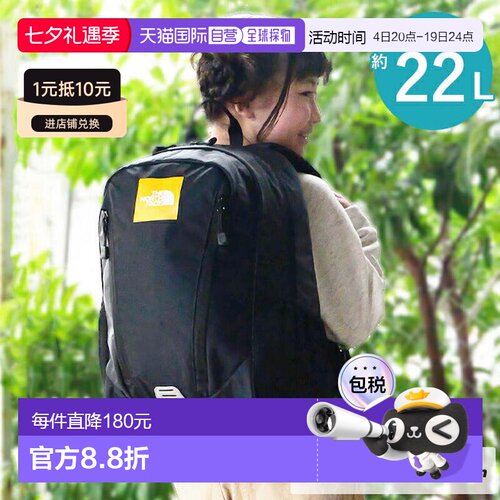 日本直邮 The North Face 儿童背包 Roundy NMJ72358 K北面