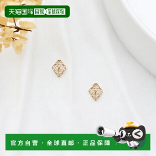 1h可退 日本直邮agete 阿卡朵 K5女士耳钉 10244112442耳环配饰