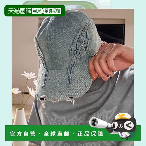 1h可退 日本直邮SHORT ROUND 男女通用部落风格破损帽 SH25SS04SG
