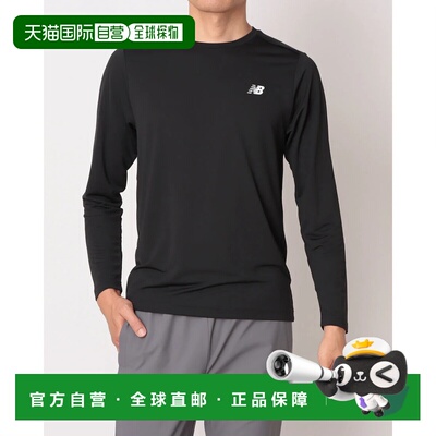 日本直邮New Balance 男士长袖机能T恤 Linear Long Sleeve 运动