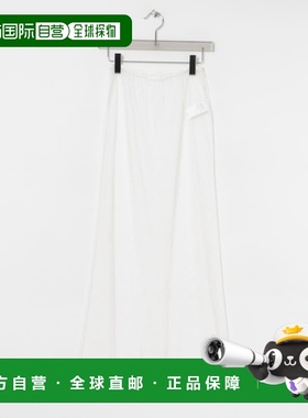 1h可退 日本直邮AMOMENTO 女士雪纺蕾丝长裙 UWA425SSW06SK