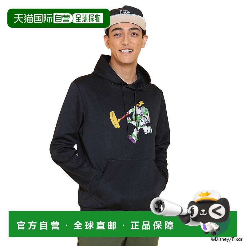 日本直邮CALLAWAY 玩具总动员系列男士高尔夫运动纸板连帽卫衣 C2