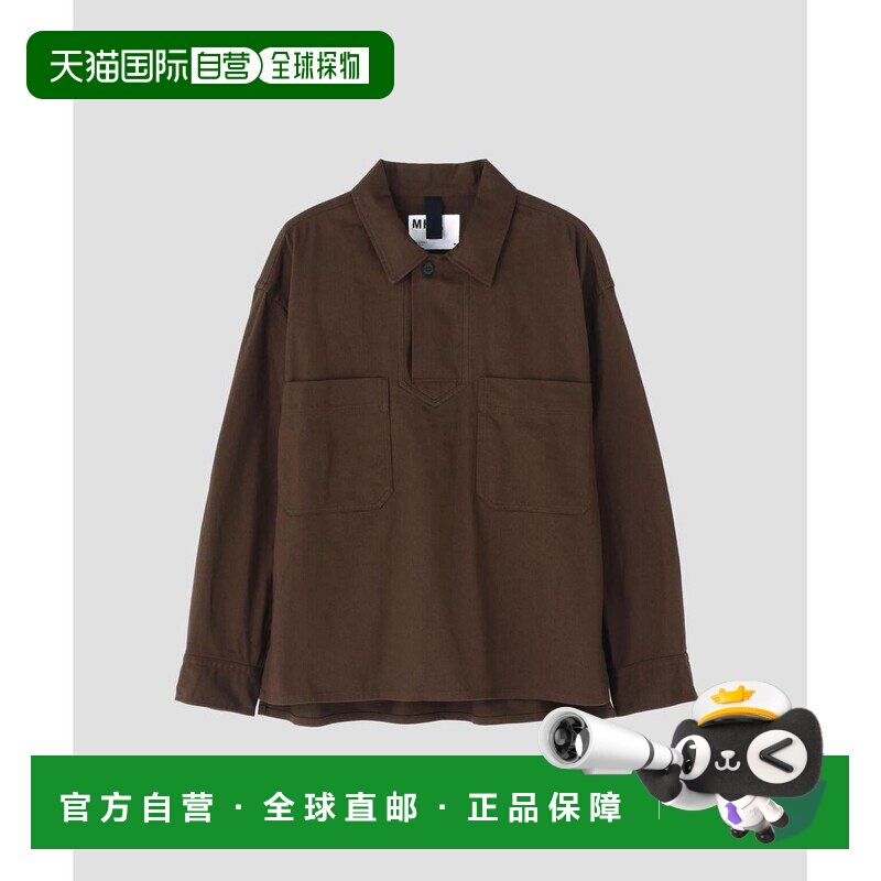 日本直邮MHL. 工作棉斜纹衬衫 5966150202 - 实物图