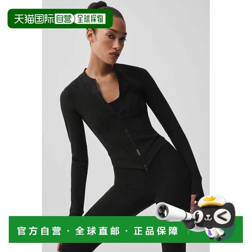 日本直邮Alo Yoga AloSoft Recharge Jacket 运动套装黑色