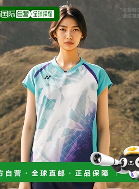 日本直邮YONEX 20787 女士运动T恤 羽毛球 网球 软式网球