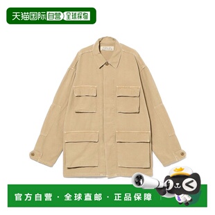 1h可退 日本直邮REMI RELIEF 男装 宽松版型 棉质衬衫夹克 半隐藏