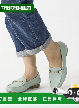 日本直邮ING 3E 环保莫卡辛鞋（绿色）乐福鞋一脚蹬