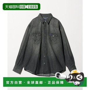 1h可退 日本直邮Wrangler 男士别注宽松西部风格衬衫 32114993363