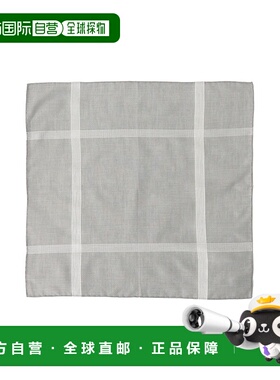 1h可退 日本直邮SIMONNOT GODARD 男士经典棉质口袋方巾 21470124