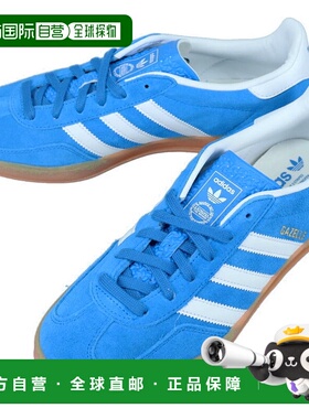 日本直邮Adidas Gazelle 室内运动鞋 Bluebird/鞋类 白色/橡胶色