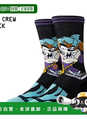日本直邮STANCE TAZ CREW 运动袜黑色 a545c24taz-blk