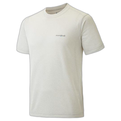 1h可退 日本直邮Montbell wickron ZEO T恤 男士全波段紫外线90%