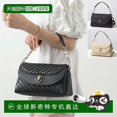 日本直邮Jimmy Choo 单肩包 AVN CURVE TOPHANDLE/U QOJ 女士皮革